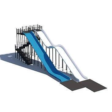 Hill Slide + High-speed Challenger Slide Combination Hill Slide + High-speed Challenger Slide Combination